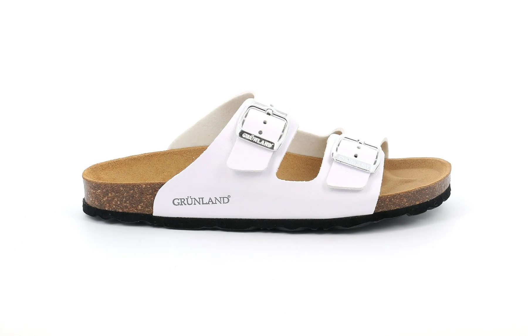 GRUNLAND Sandalo Basso Donna - CB4018 Bianco  