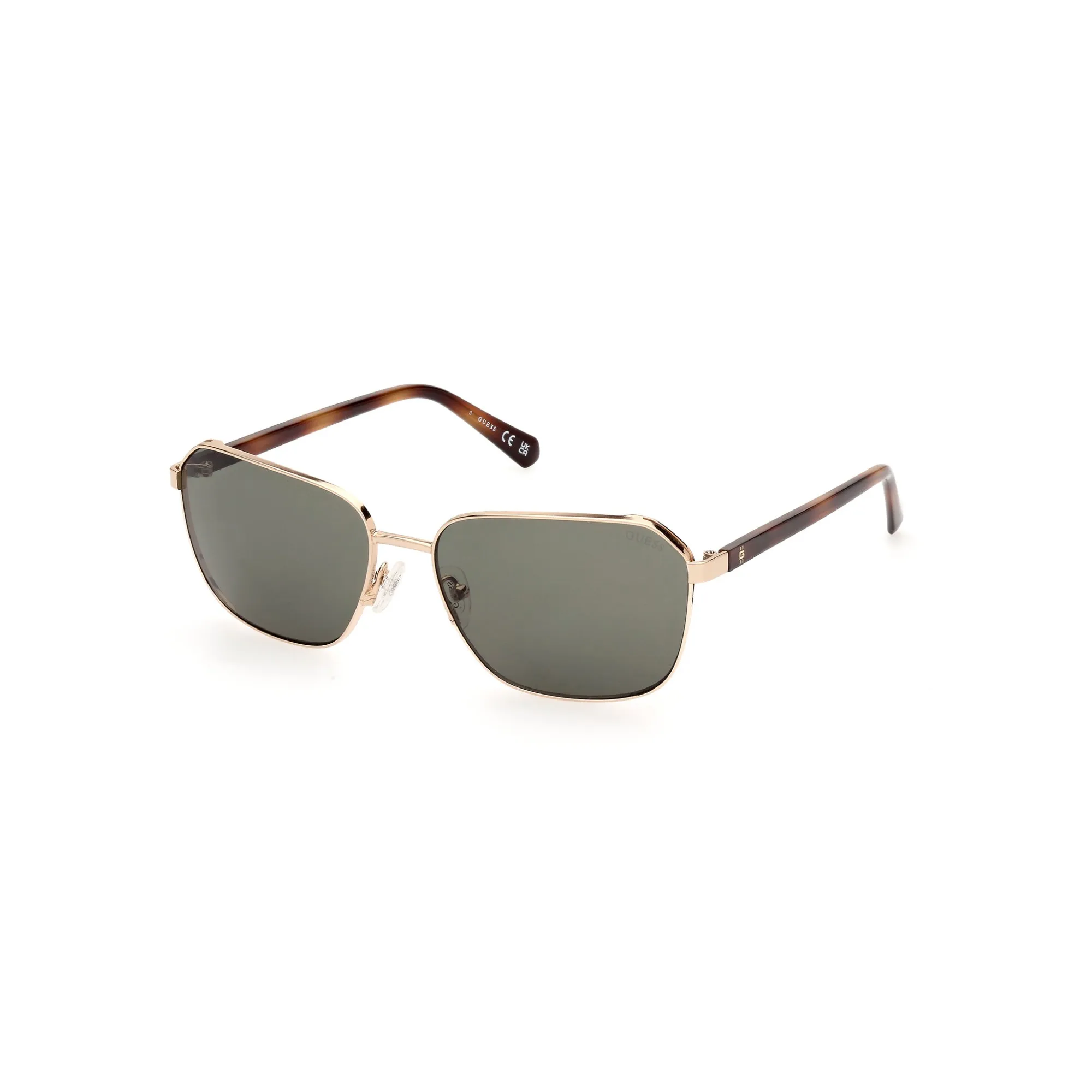   Guess GU 00117 - 32N Oro Pallido Lucido | Occhiale Da Sole Uomo 