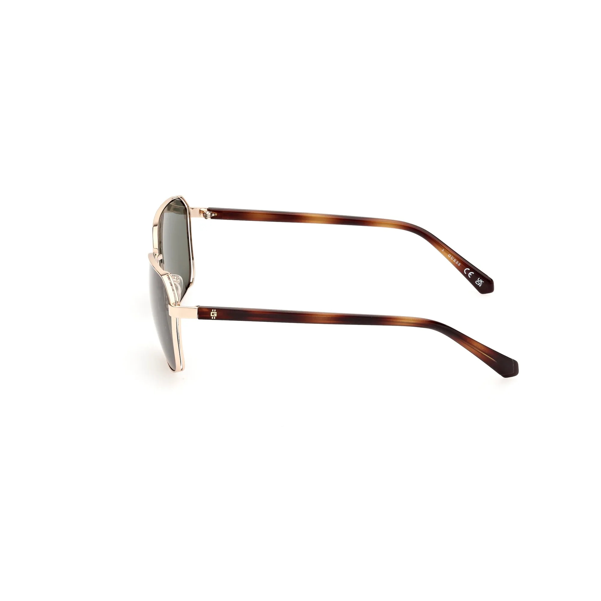   Guess GU 00117 - 32N Oro Pallido Lucido | Occhiale Da Sole Uomo 