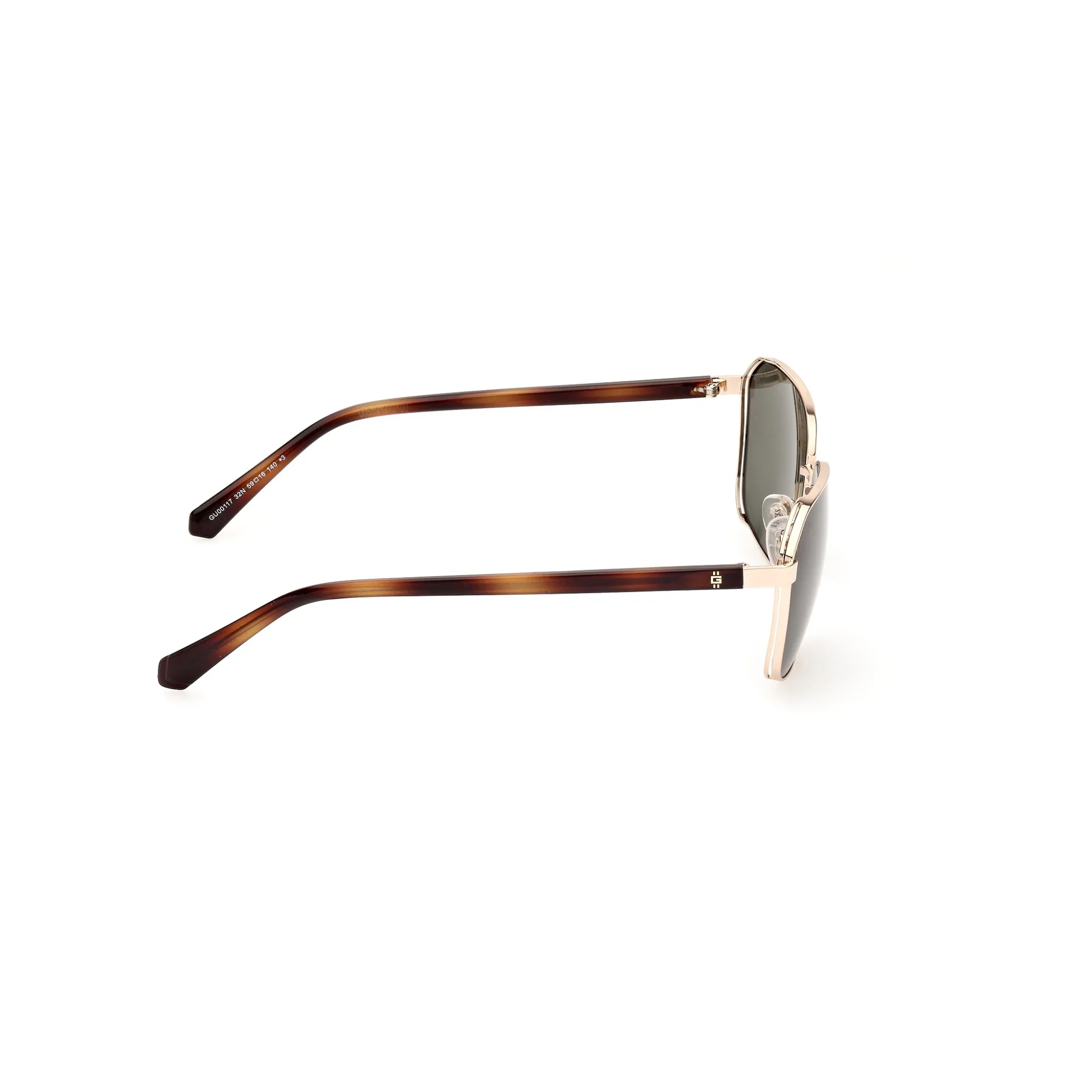   Guess GU 00117 - 32N Oro Pallido Lucido | Occhiale Da Sole Uomo 
