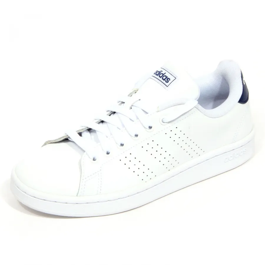 H2576 sneaker donna ADIDAS ADVANTAGE woman shoes white/blue