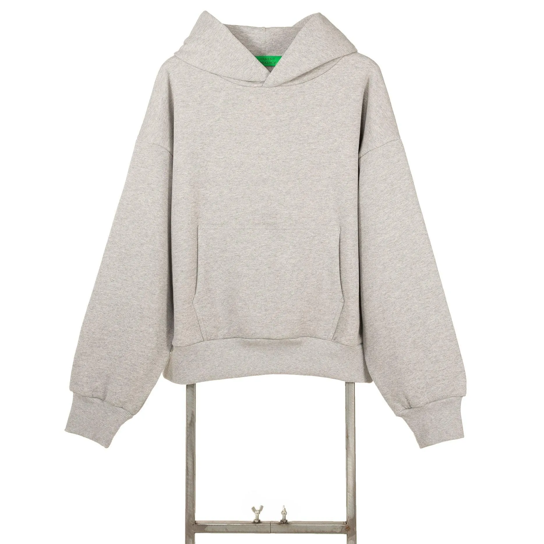 Heather Grey Heavyweight Hoodie