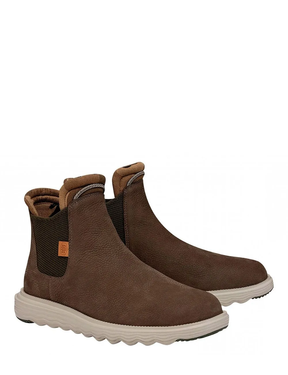 HeyDude     Branson boot craft leather m olive