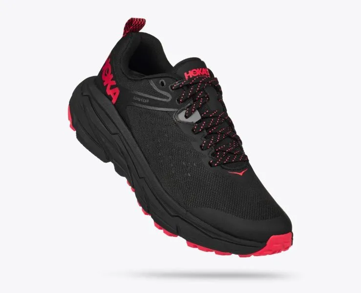 HOKA ONE ONE W CHALLENGER ATR 6 GTX Black/Black scarpa trail running donna impermeabile