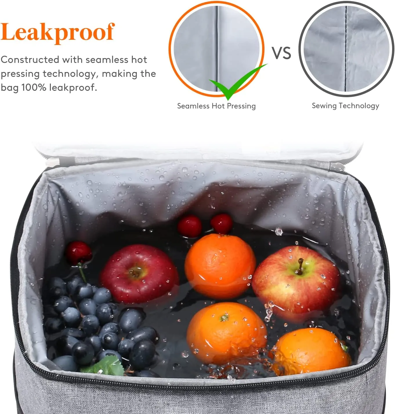 Lifewit 26 Litri Borsa Termica Borsa della Spesa Zaino Termico Porta Pranzo Borsa Frigo Isoterma per Alimenti Mantenere Caldo o 