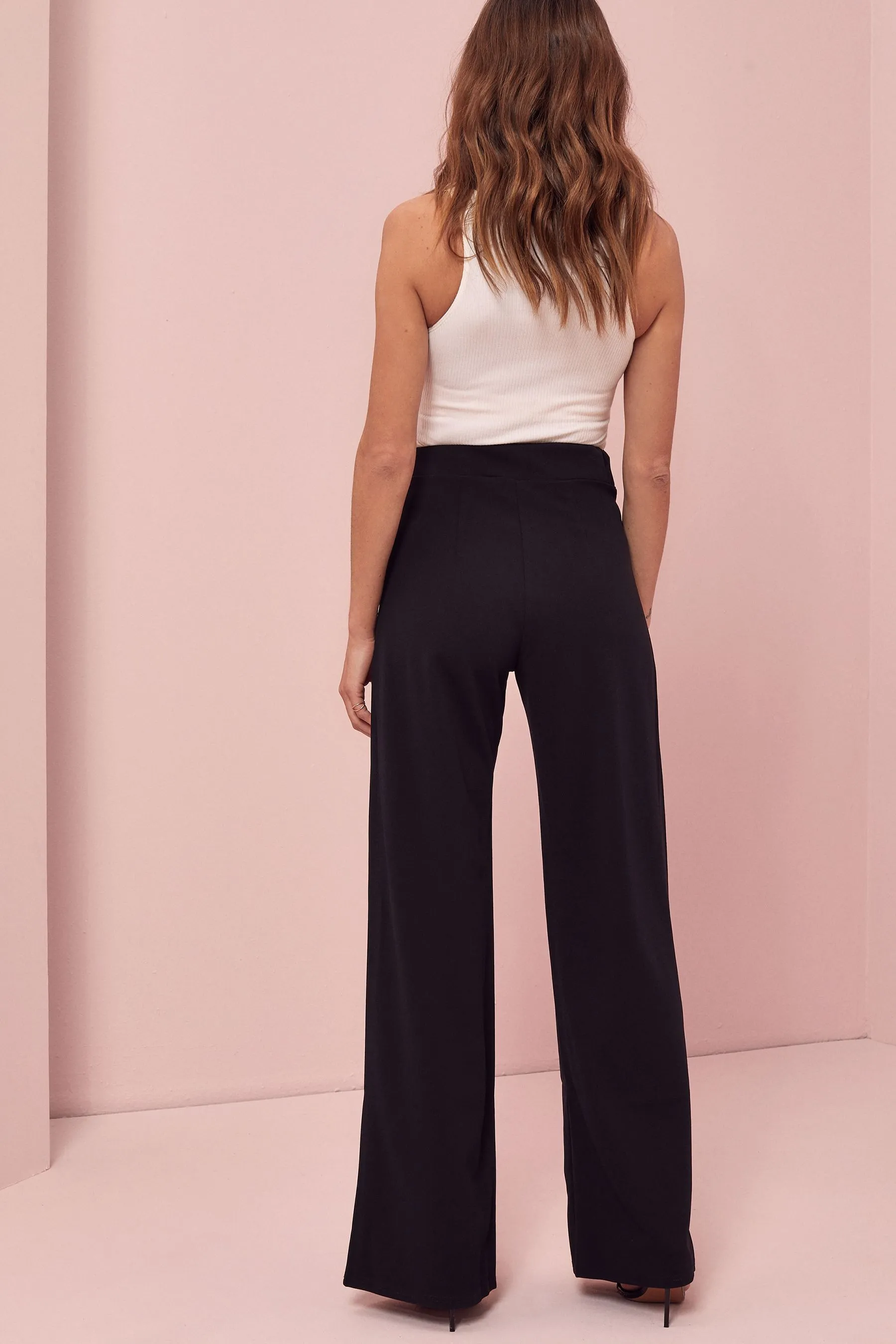 Lipsy - Sartoriale Pantaloni ampia a vita alta