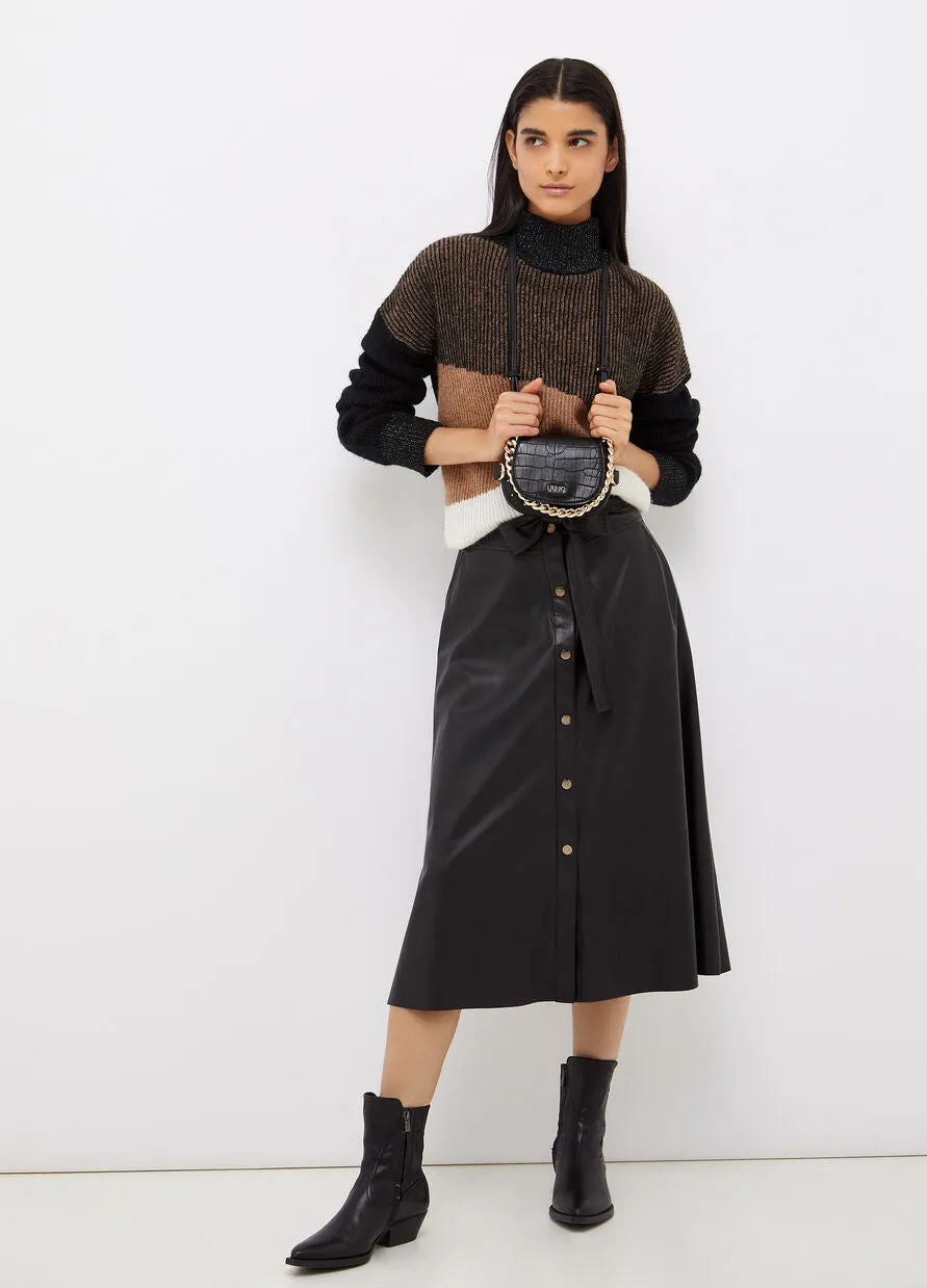 Liu Jo alpaca turtleneck / Black