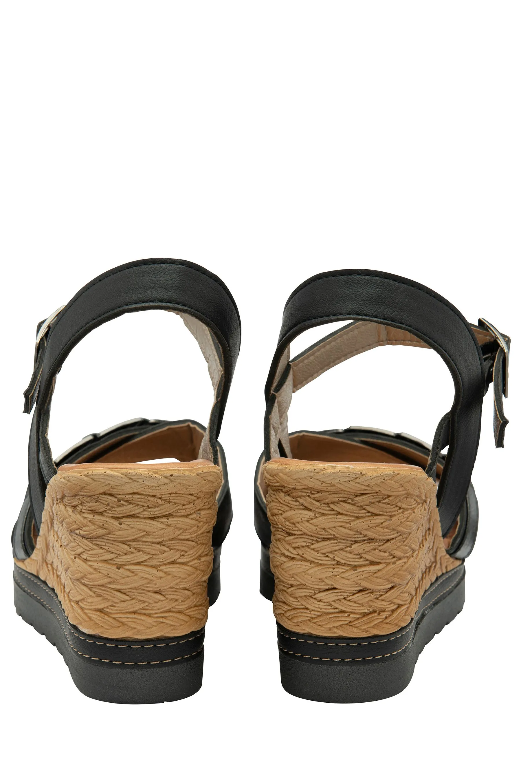 Lotus - Sandali casual con zeppa