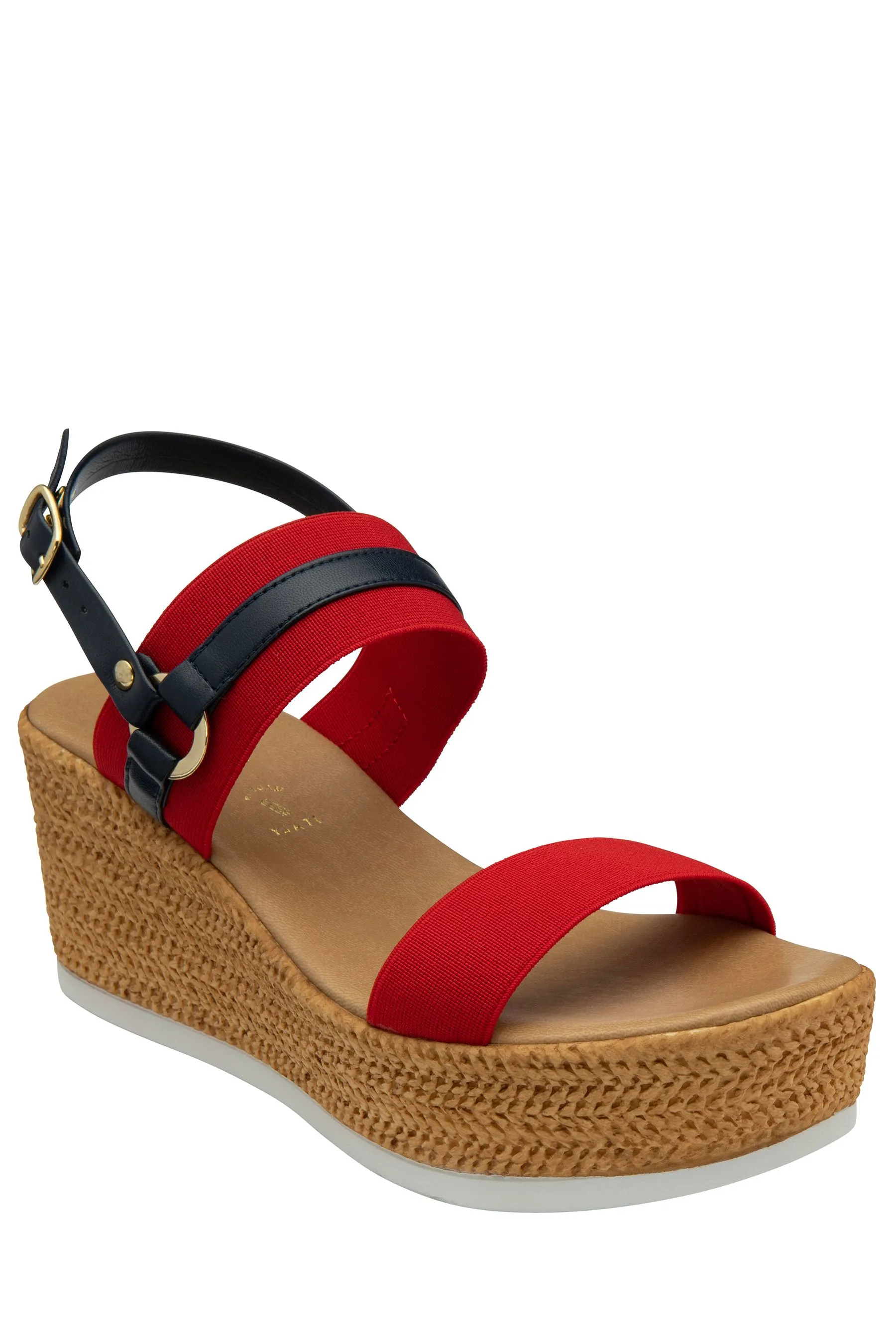 Lotus - Sandali con zeppa aperta