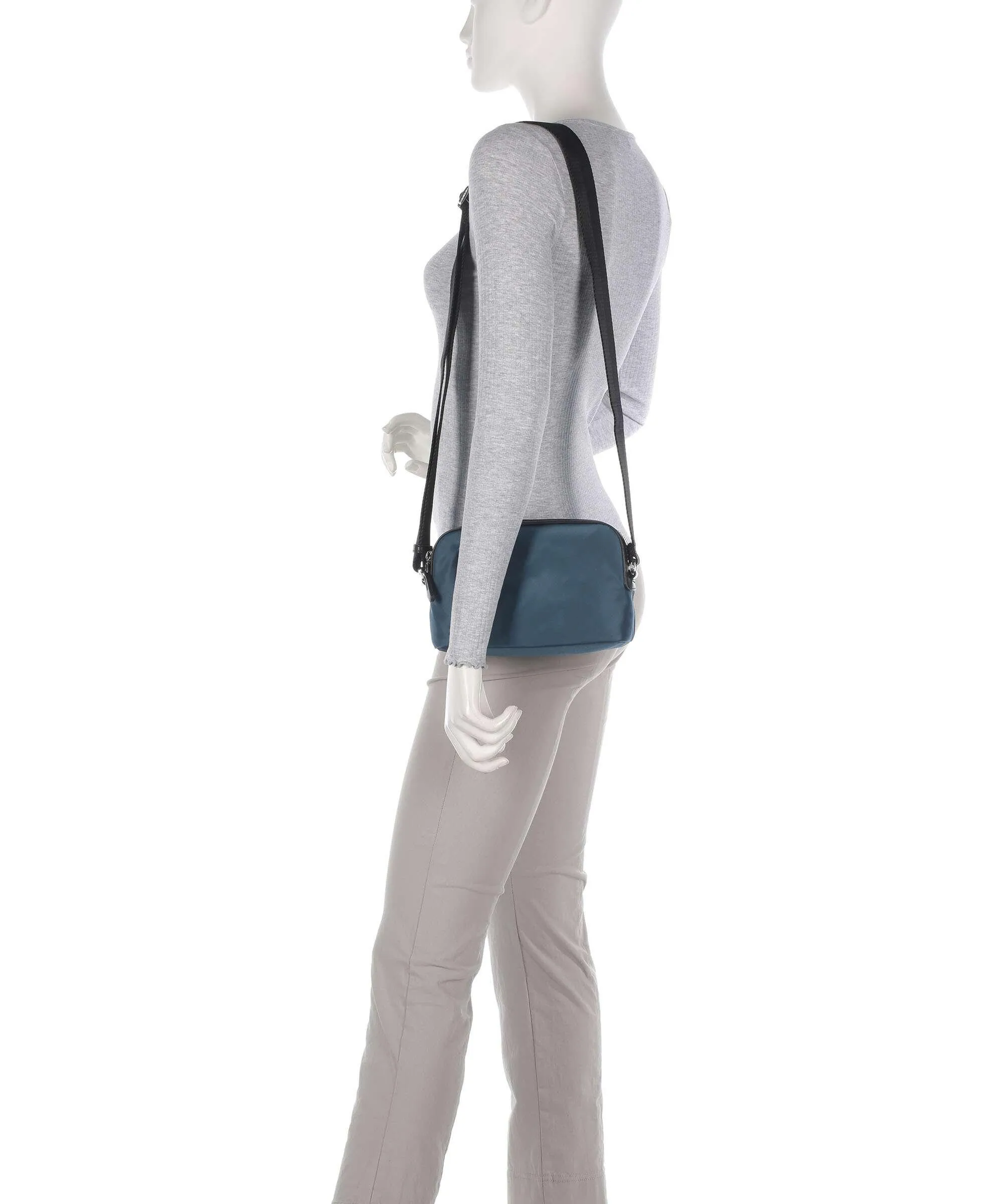  Mandarina Duck Hunter Borsa a tracolla nylon blu scuro  