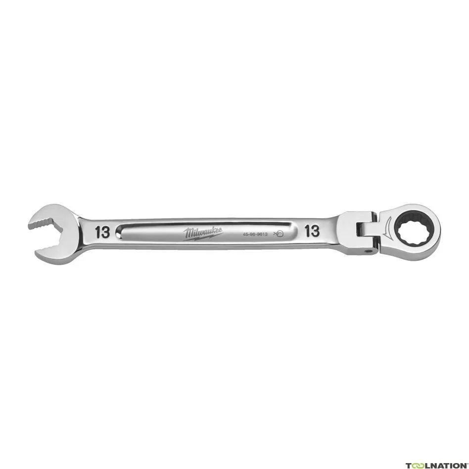 Milwaukee Accessori 4932480186 Chiave a cricchetto con inserto flessibile MAX BITE™ da 13 mm