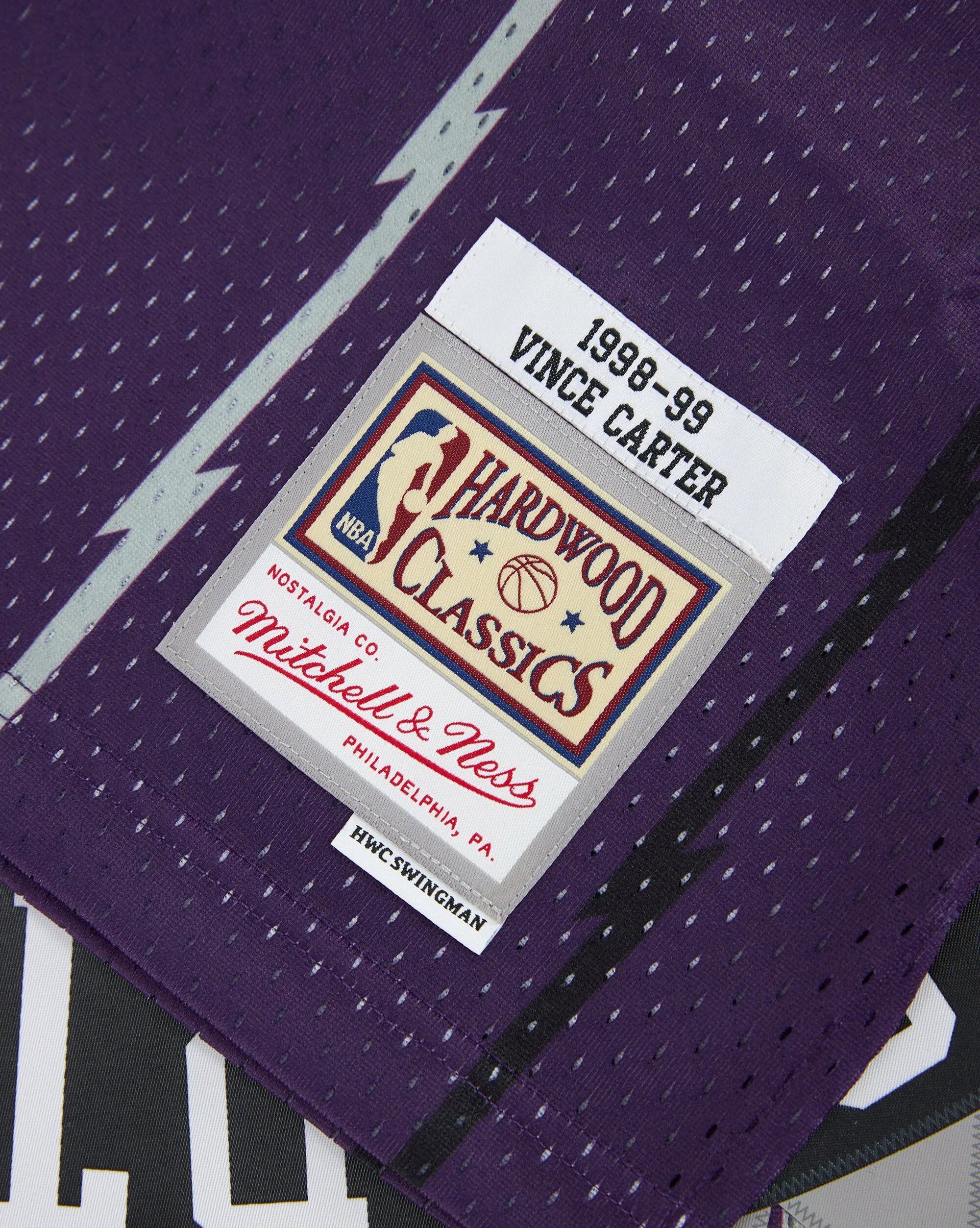 Mitchell&Ness Canotta Toronto Raptors Vince Carter 98-99 Viola Uomo