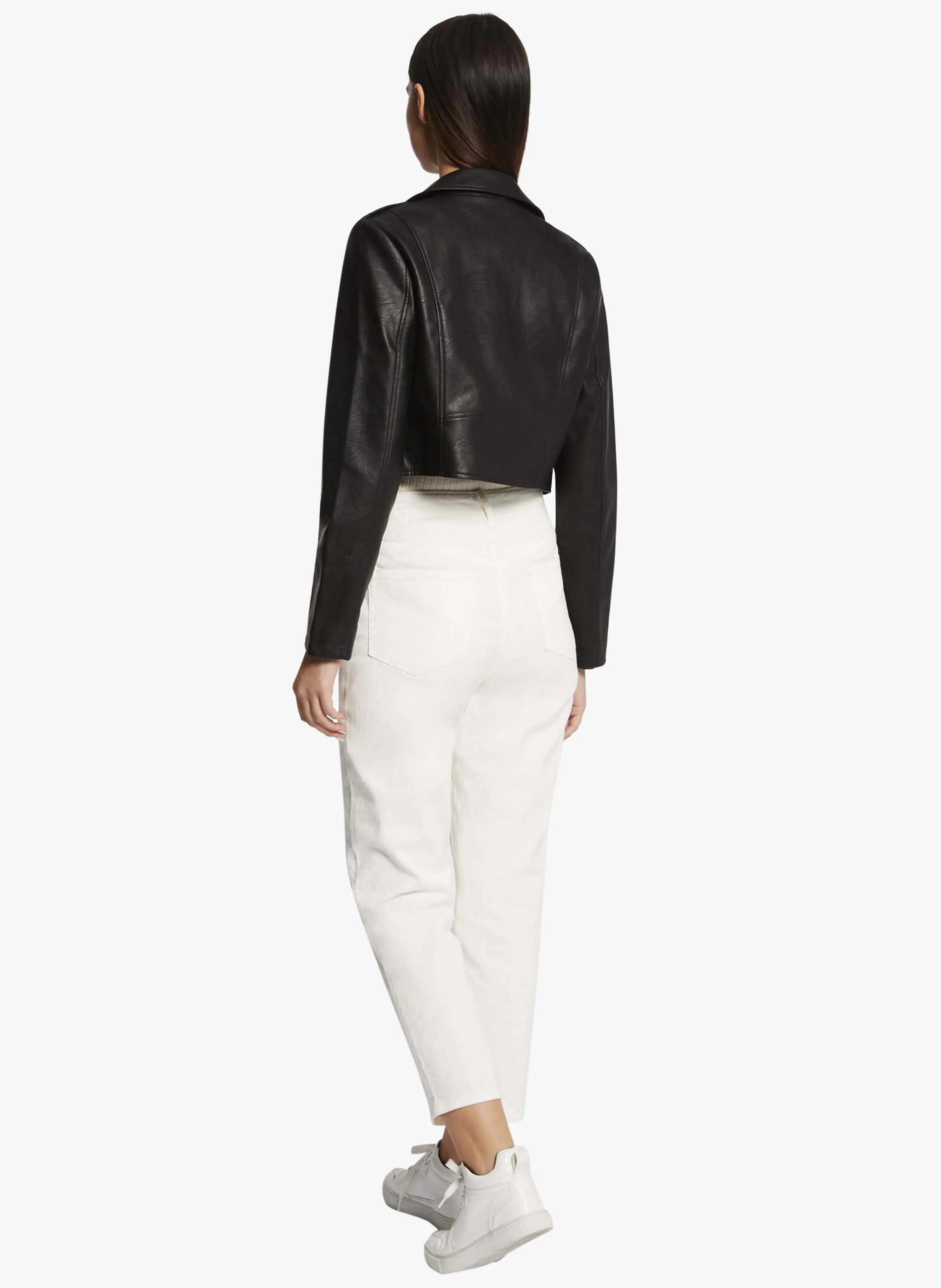  MORGAN   GUR - Giubbotto dritto con revers | Nero