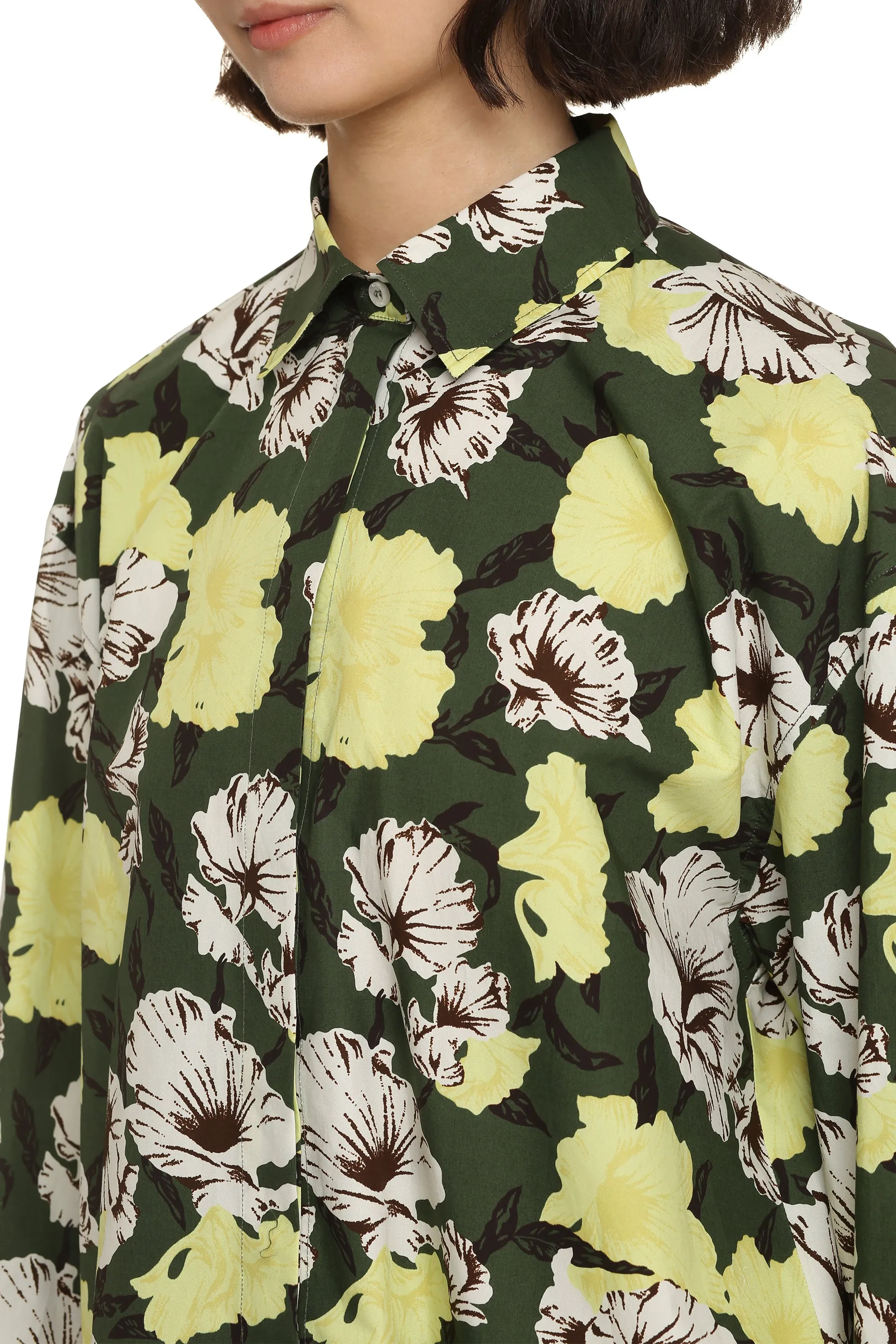 MSGM Camicia in cotone stampato