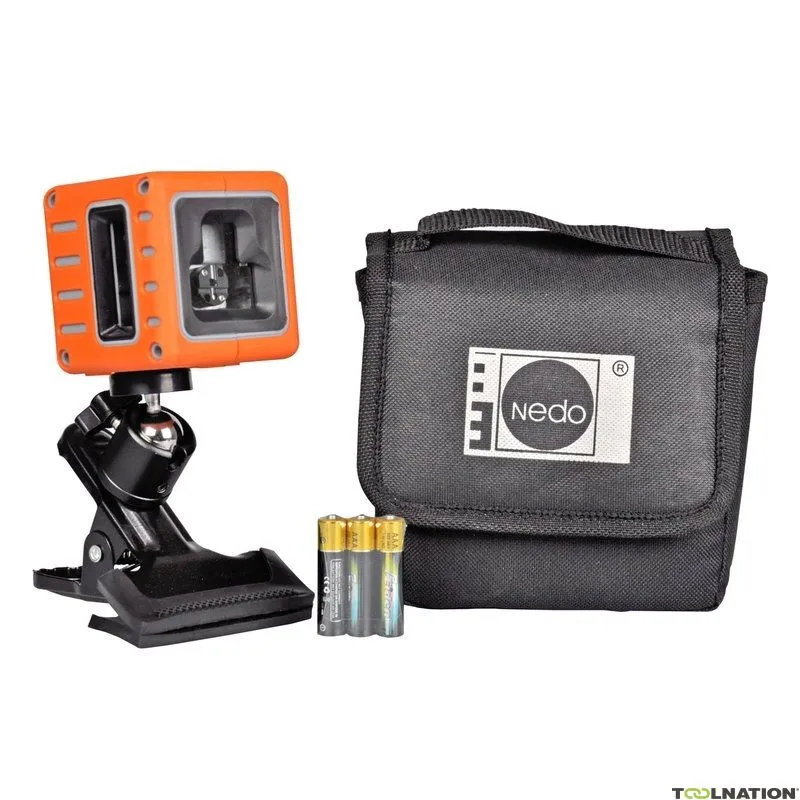 Nedo 460867 Cubo laser a linea trasversale verde