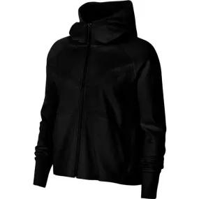 Nike Felpa Cappuccio Full Zip Tech Fleece Donna Nero
