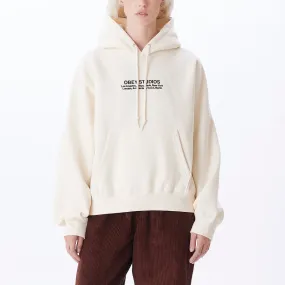 OBEY STUDIOS HOOD FLEECE