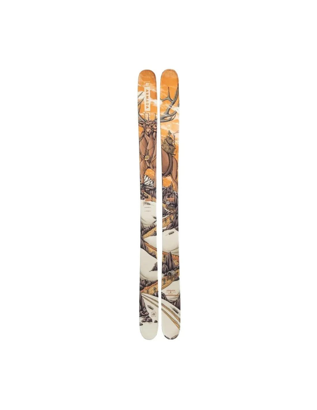 Pack Ski Armada Arv 116 JJ + attacchi Strive Gw 14