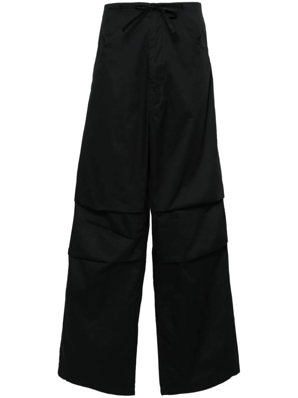 Pantaloni a vita alta Daisy in nero - donna