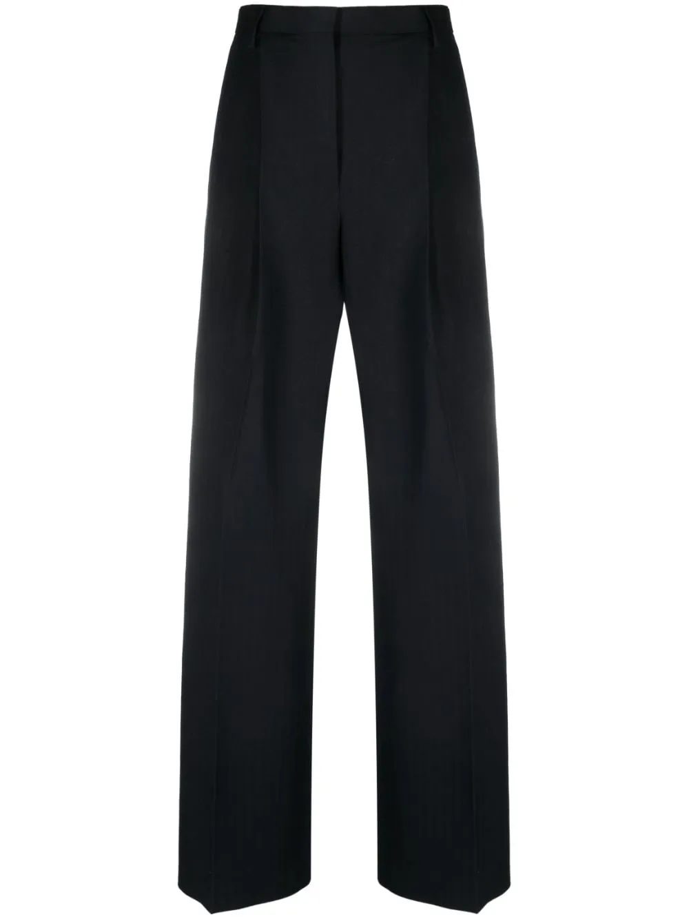 Pantaloni a vita alta porter in blu - donna