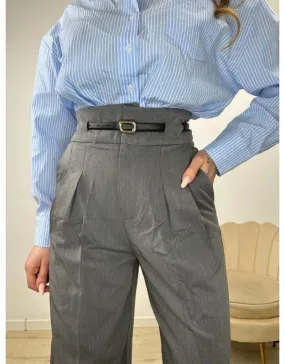 PANTALONI CAMELIA GRIGIO