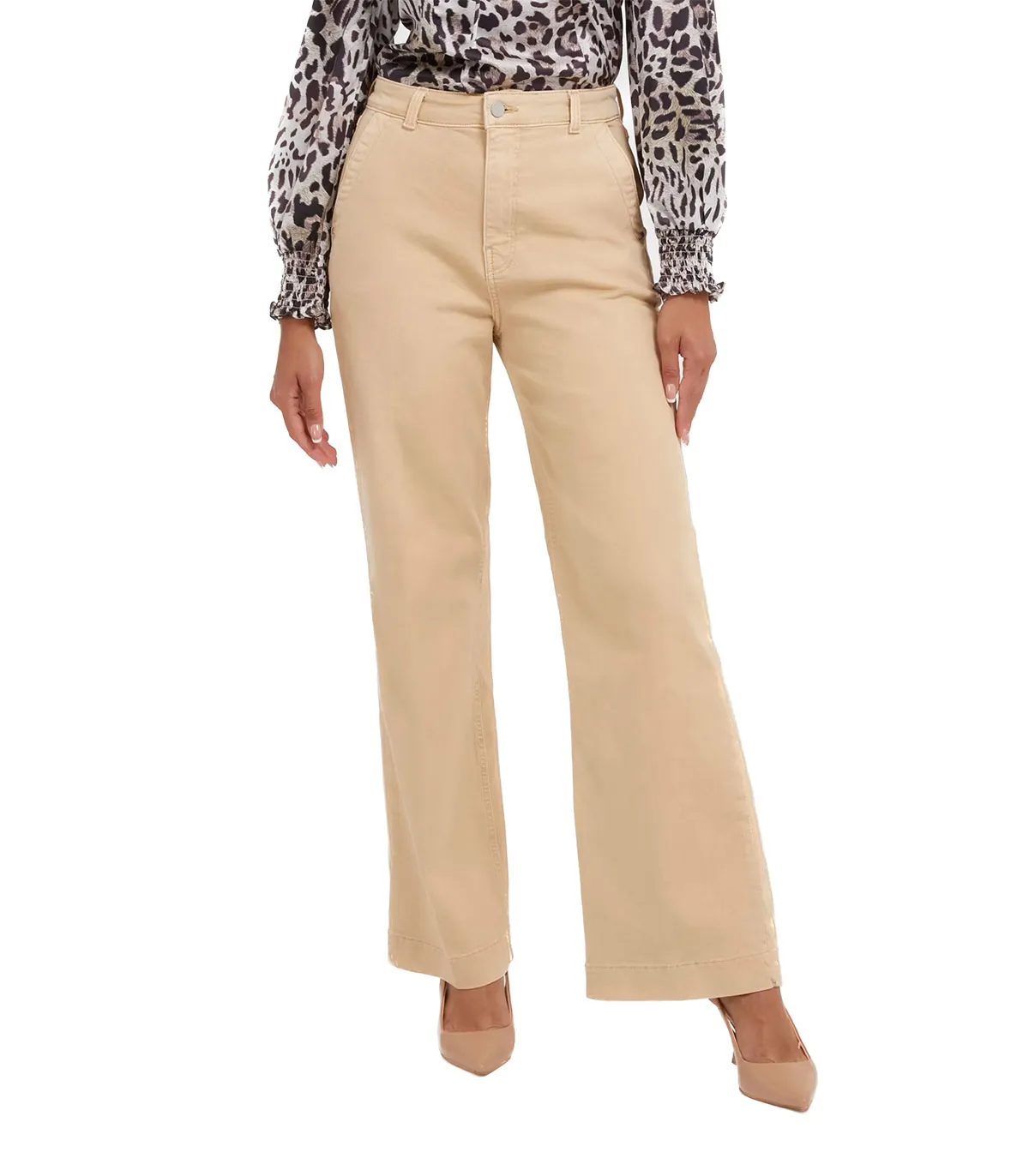 Pantaloni Donna wide leg Guess