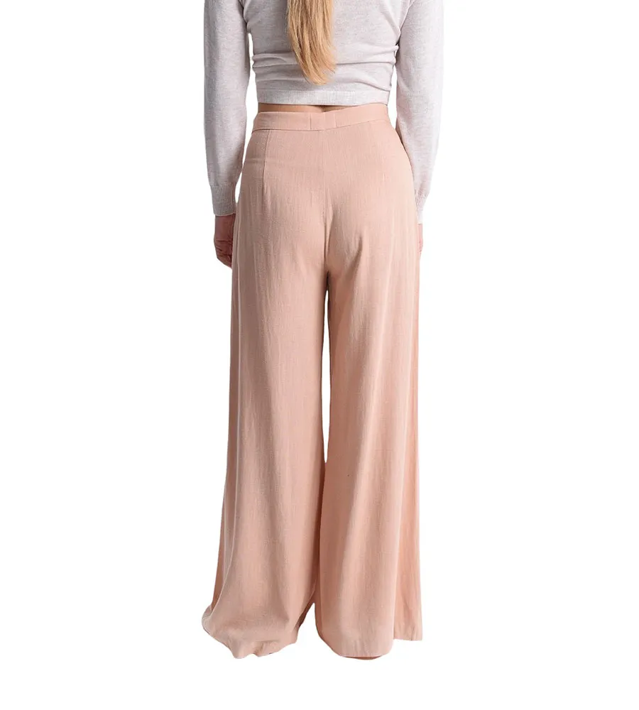 Pantaloni vita alta Donna Molly Bracken