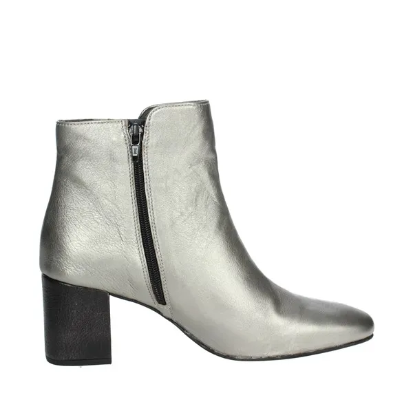 Paola Ferri  STIVALETTI TACCO D3065 ARGENTO