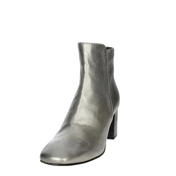 Paola Ferri  STIVALETTI TACCO D3065 ARGENTO