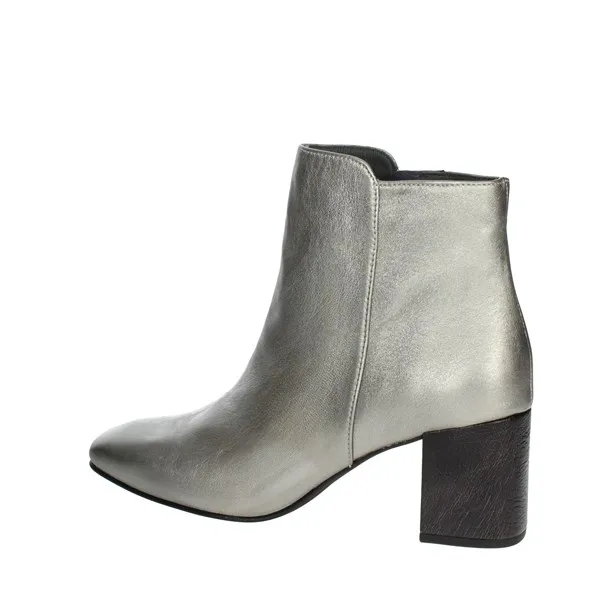 Paola Ferri  STIVALETTI TACCO D3065 ARGENTO