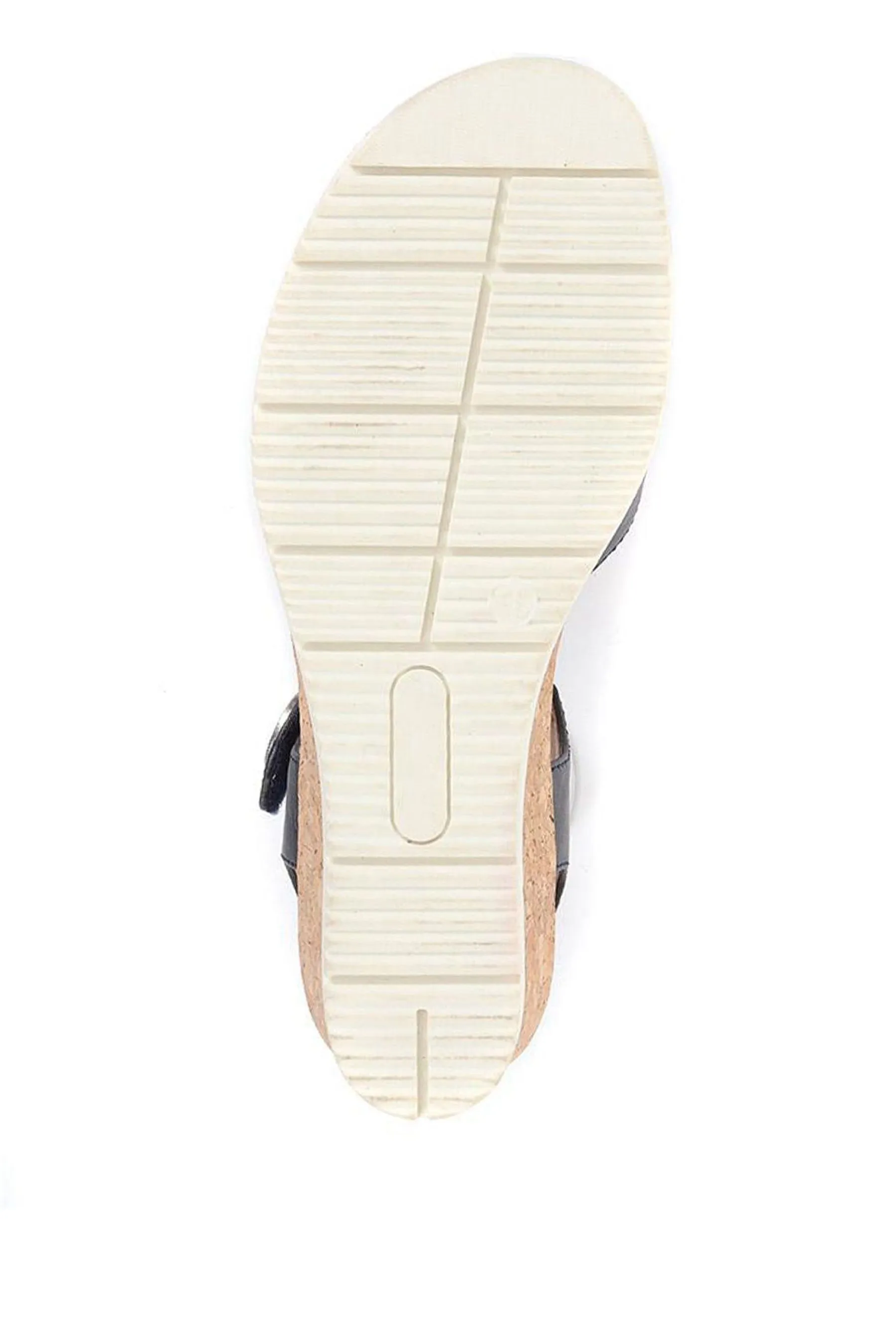 Pavers Blu - Sandali regolabile con zeppa