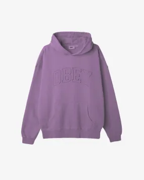Pigment Collegiate Extra Heavy Hood Fleece