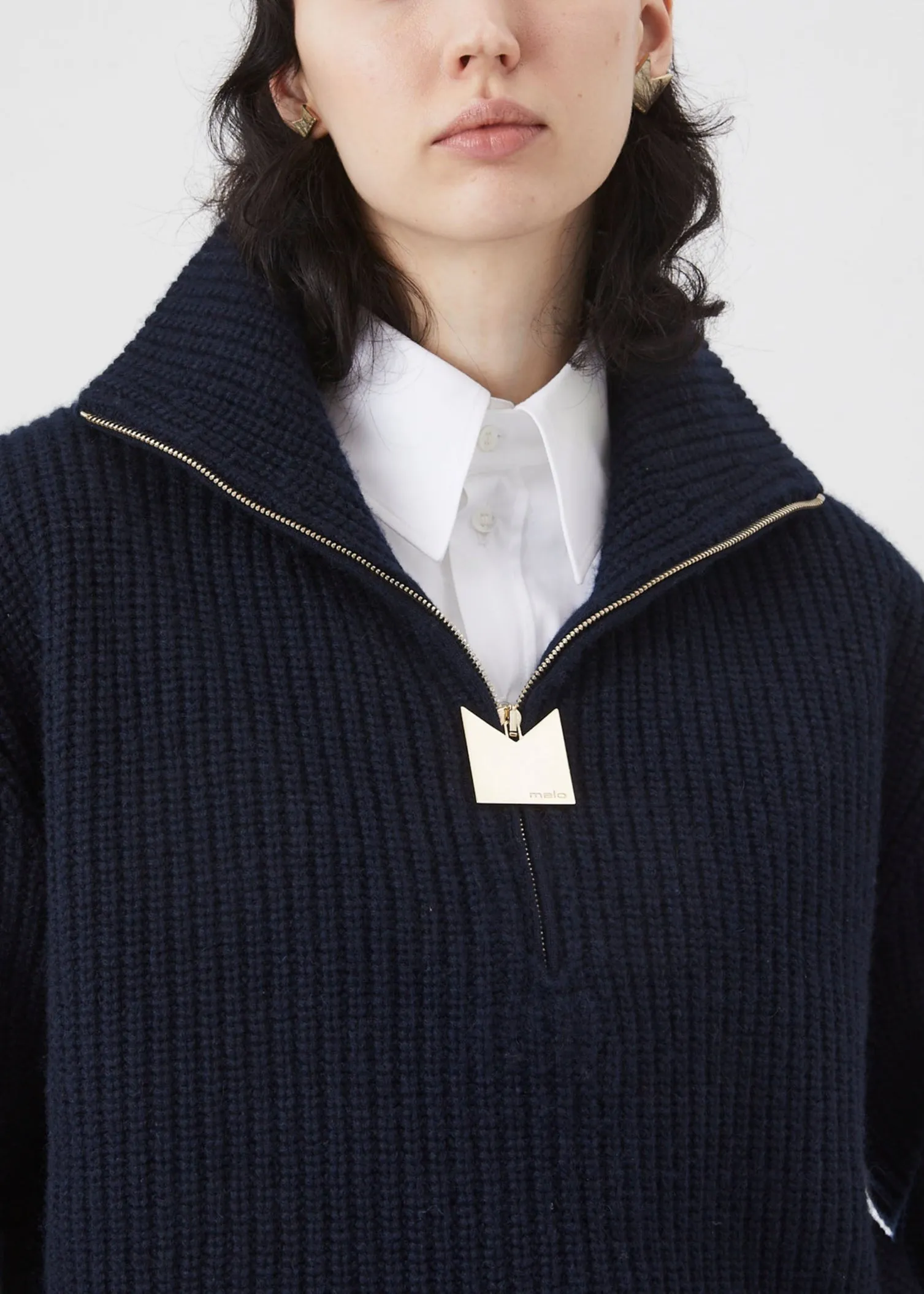 Polo in cashmere