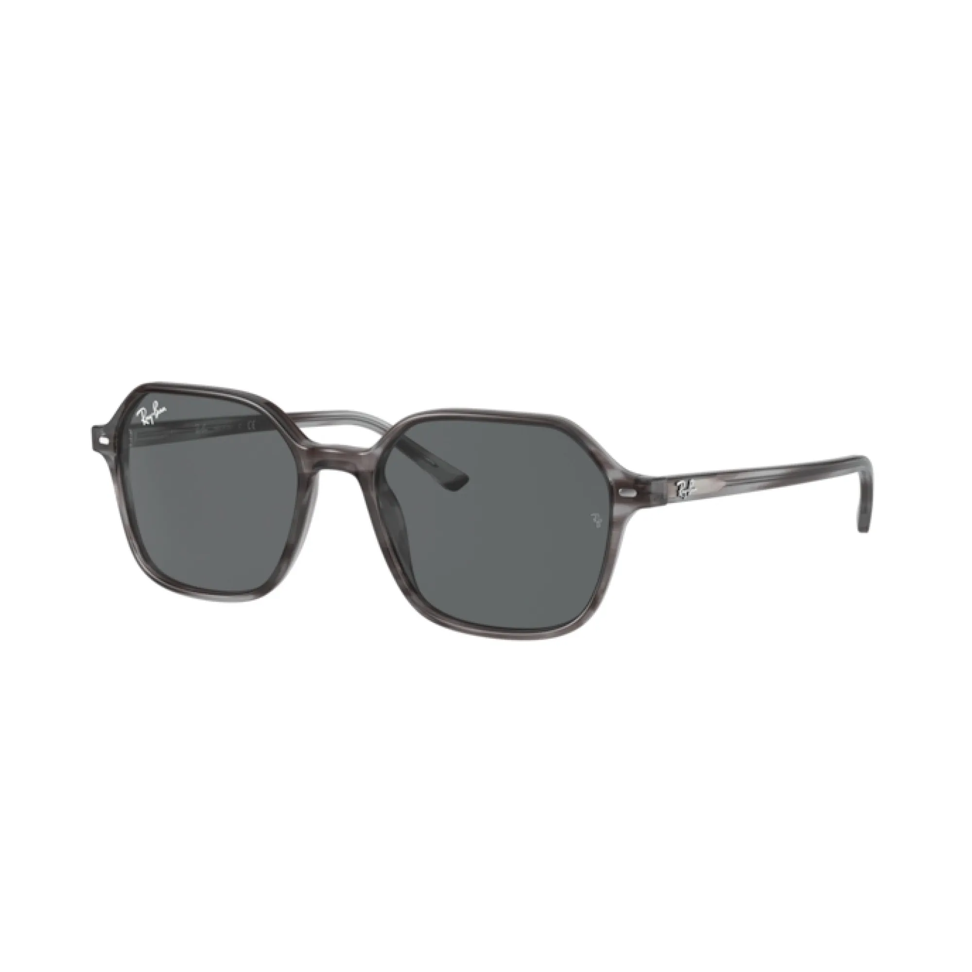   Ray-Ban RB 2194 John 1314B1 Grigio A Strisce | Occhiale Da Sole Unisex 