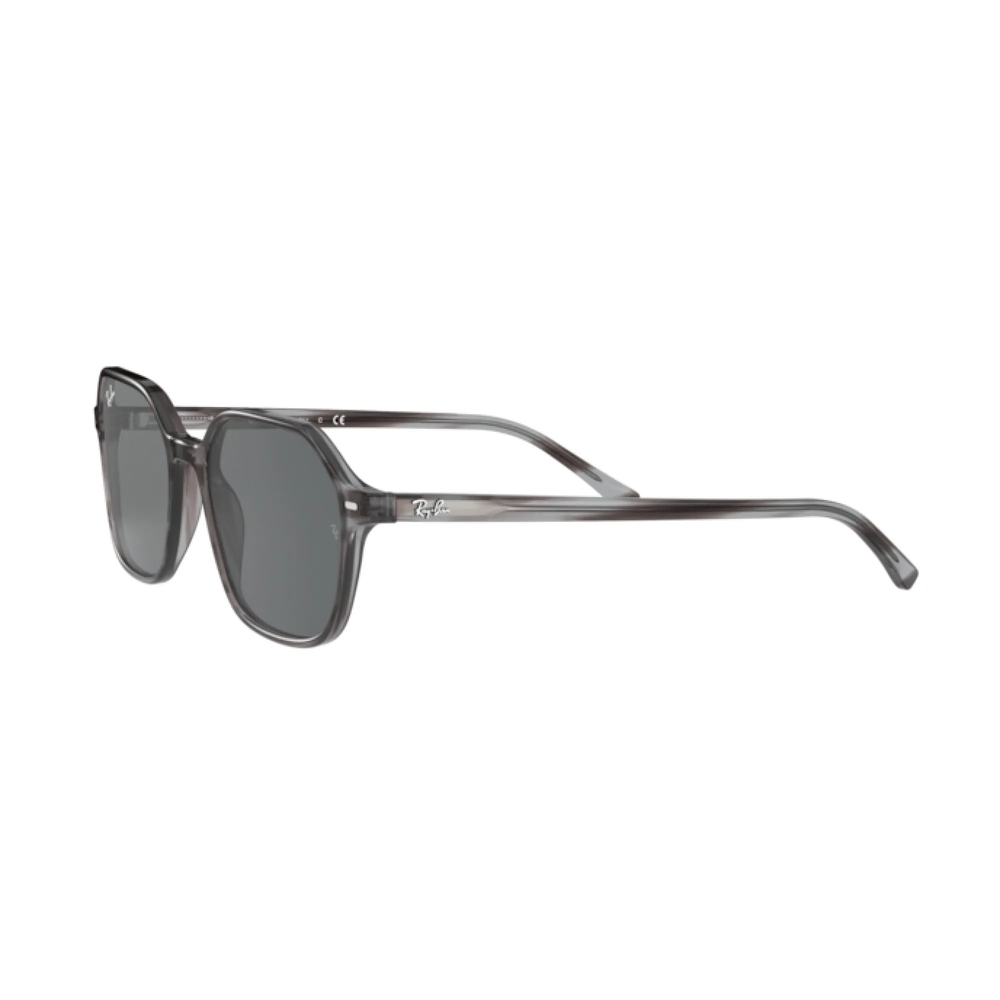   Ray-Ban RB 2194 John 1314B1 Grigio A Strisce | Occhiale Da Sole Unisex 