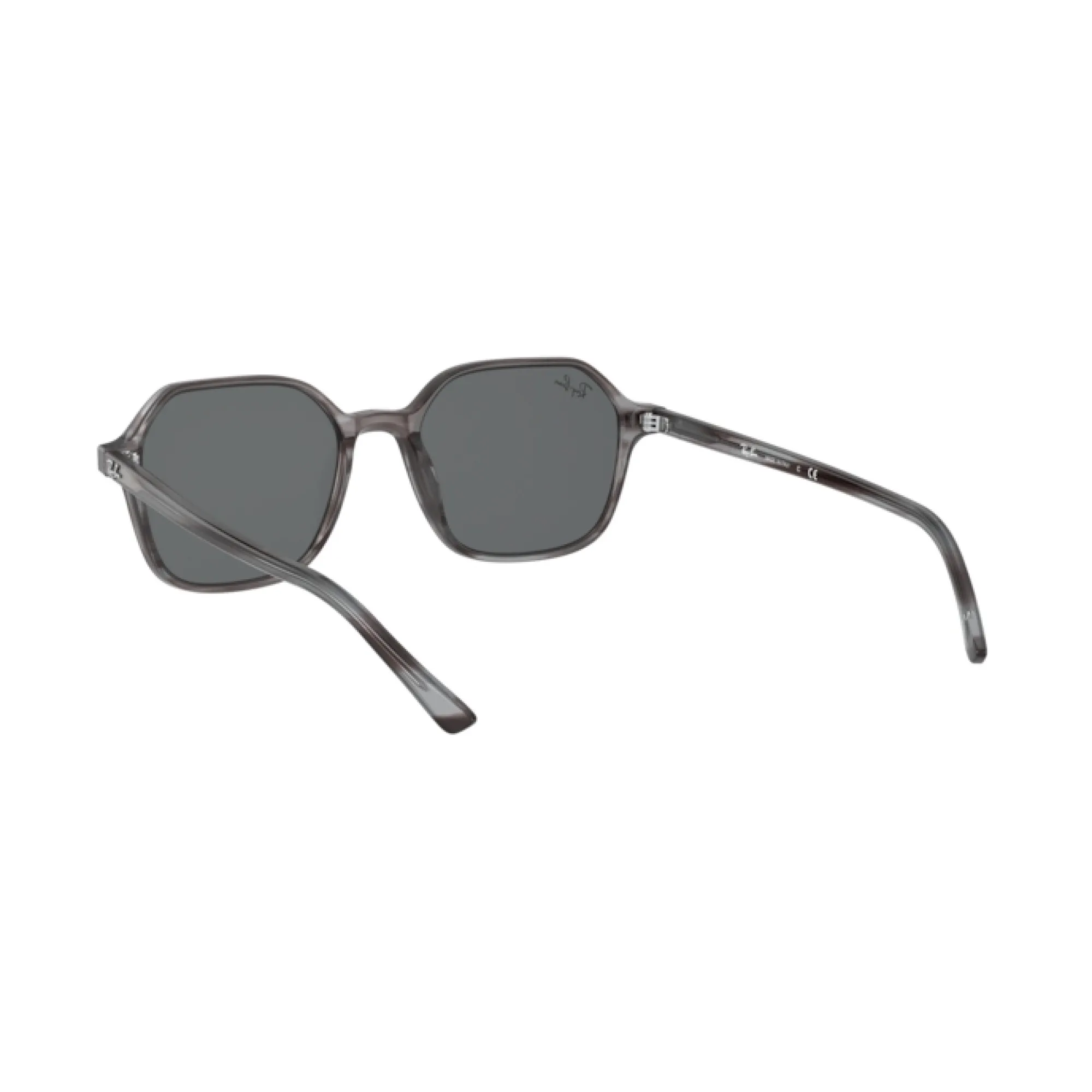   Ray-Ban RB 2194 John 1314B1 Grigio A Strisce | Occhiale Da Sole Unisex 