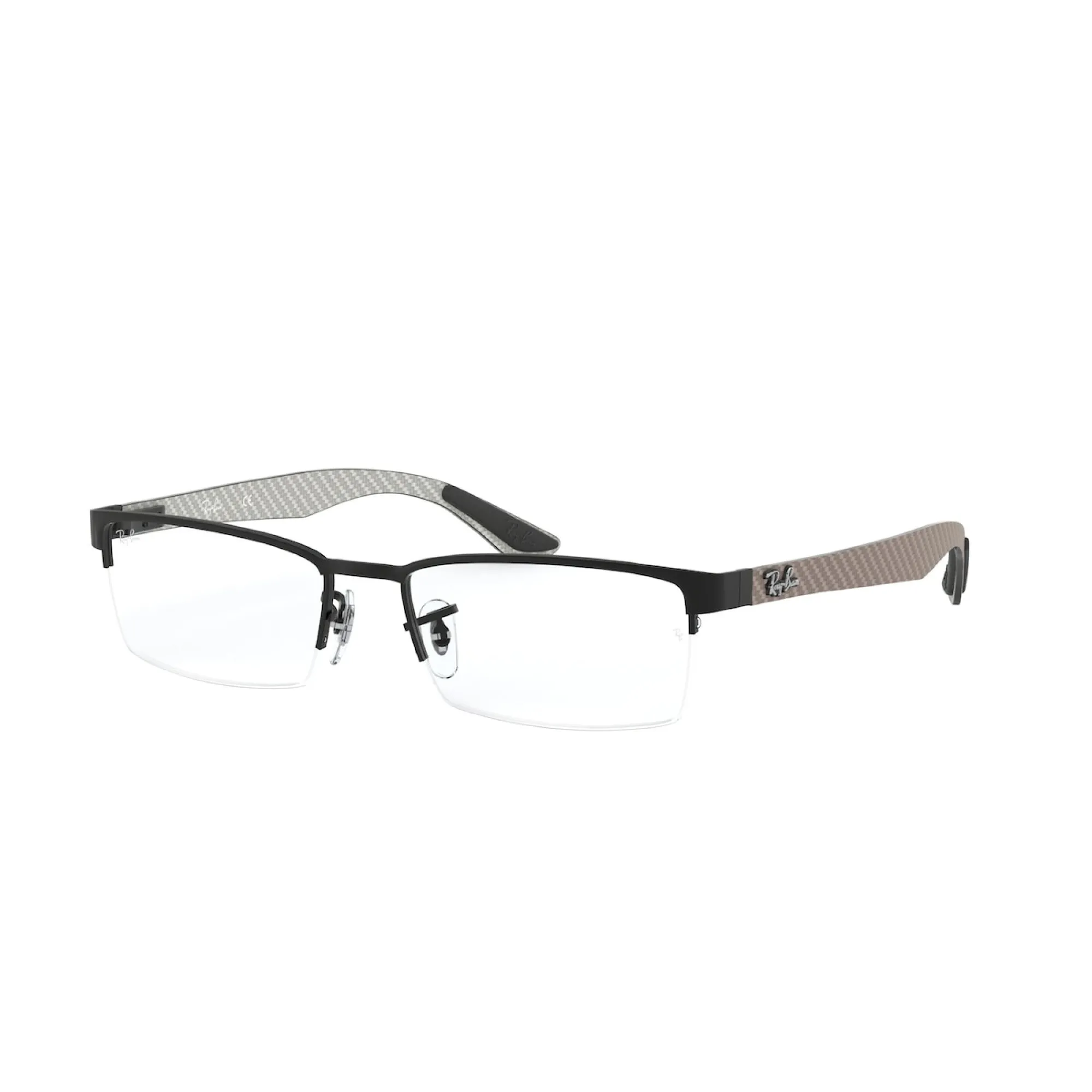   Ray-Ban RX 8412 - 2503 Nero Opaco | Occhiale Da Vista Uomo 