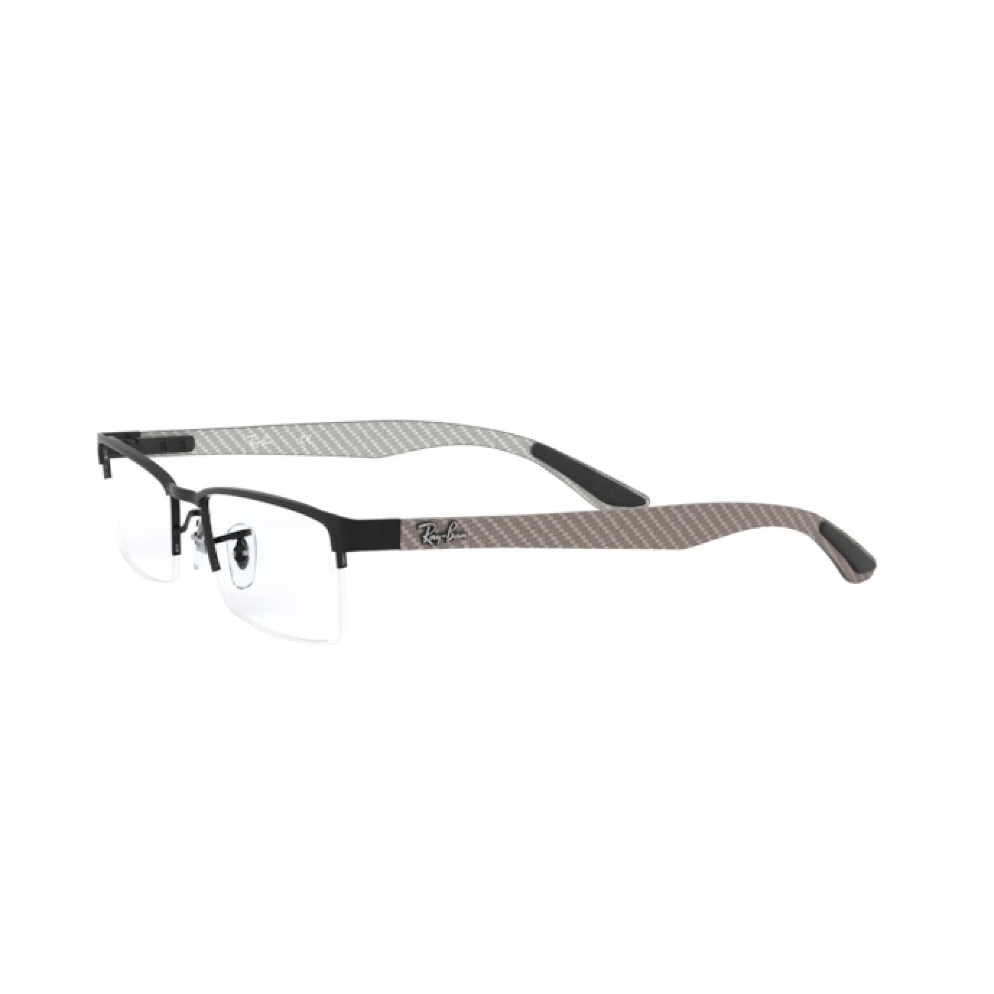   Ray-Ban RX 8412 - 2503 Nero Opaco | Occhiale Da Vista Uomo 