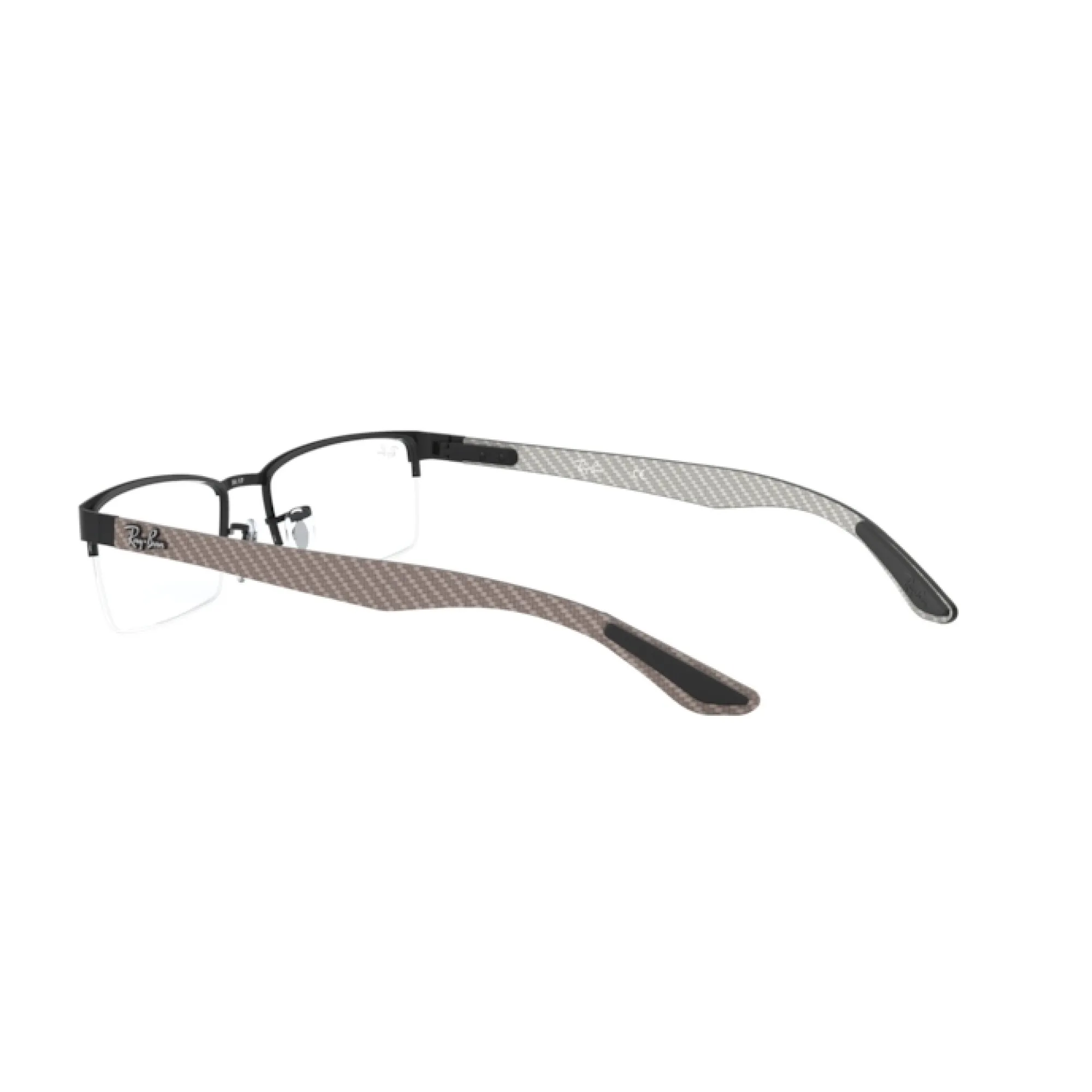  Ray-Ban RX 8412 - 2503 Nero Opaco | Occhiale Da Vista Uomo 
