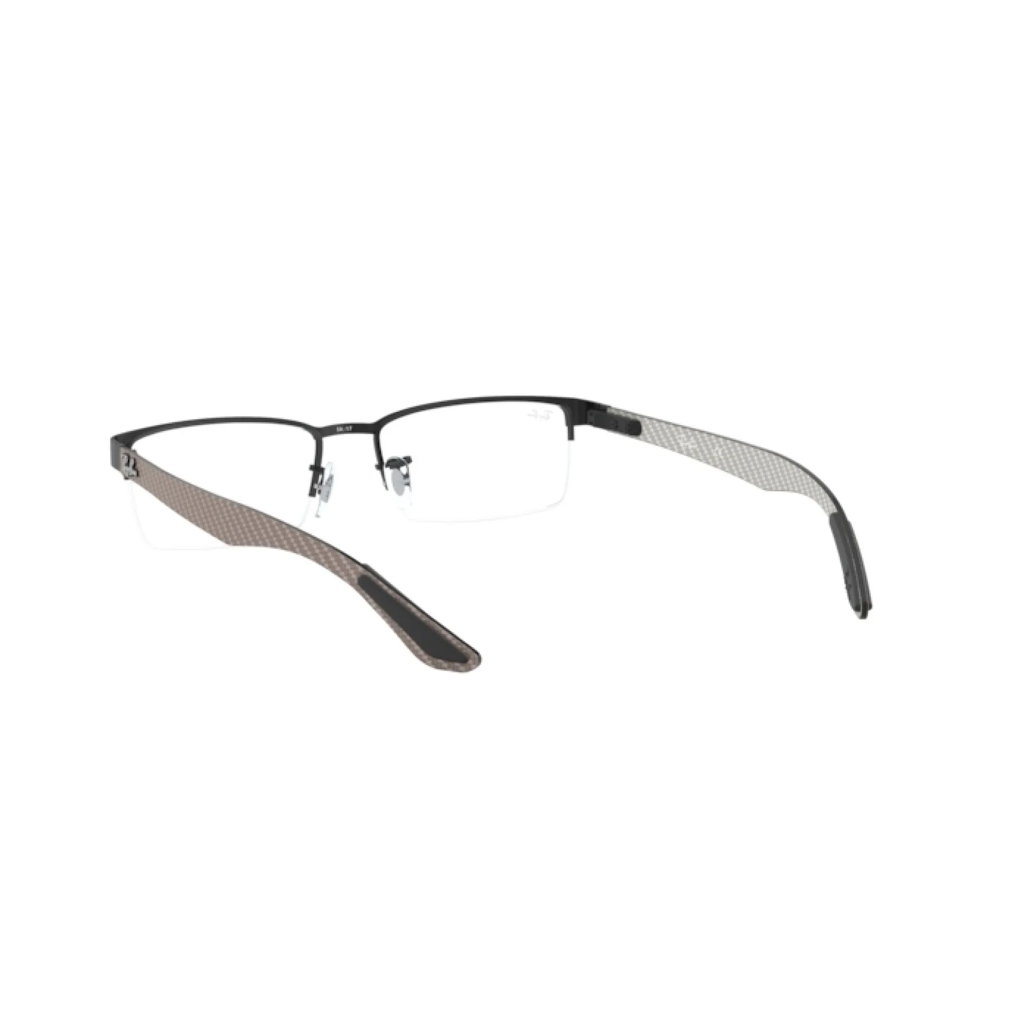   Ray-Ban RX 8412 - 2503 Nero Opaco | Occhiale Da Vista Uomo 