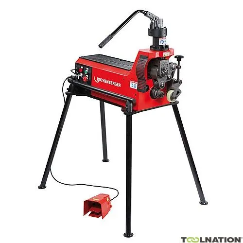 Rothenberger 1500001351 Rothenberger  Rogroover Scanalatore a rulli 1"-12" 230V, 50 Hz