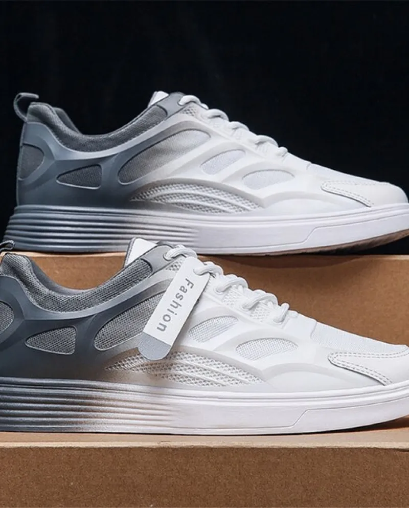 Scarpe da uomo traspiranti in rete Scarpe da ginnastica comode basse estive da uomo antiscivolo Scarpe da jogging resistenti all