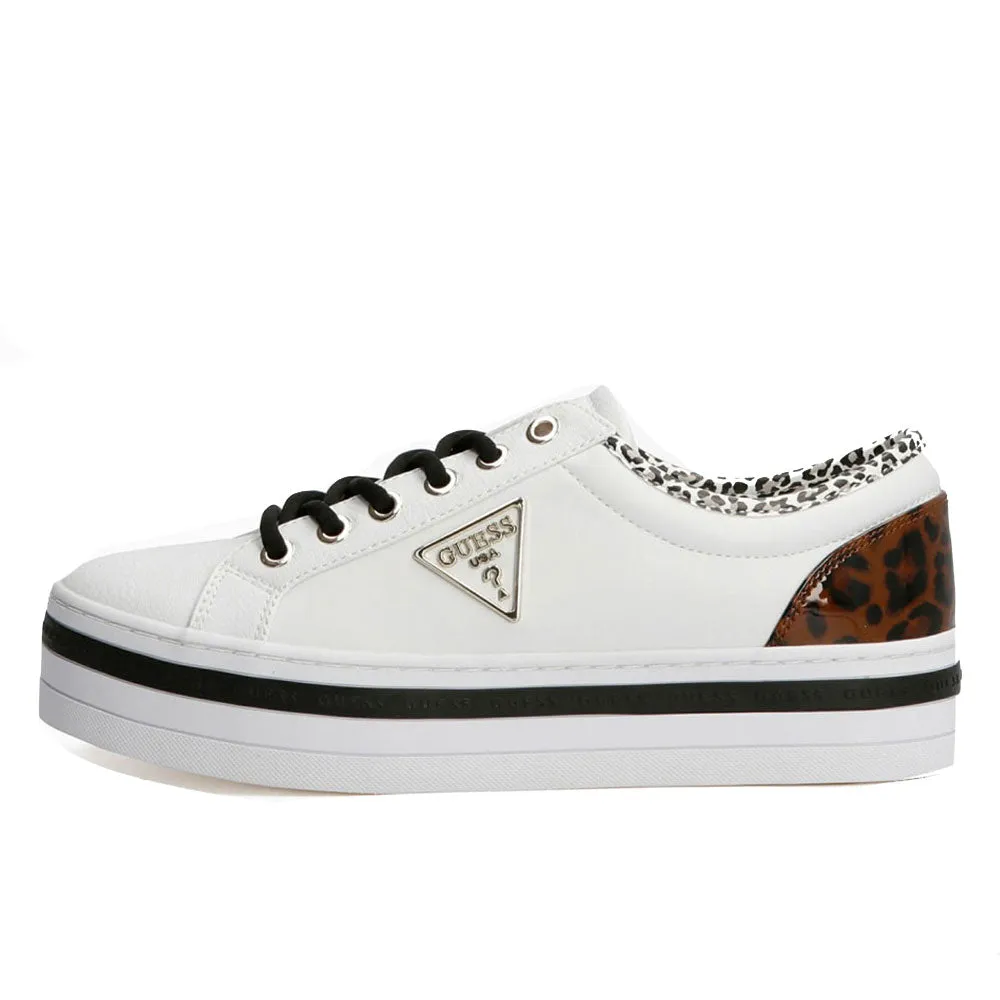 Scarpe Donna GUESS Sneakers Linea Bhania Colore White