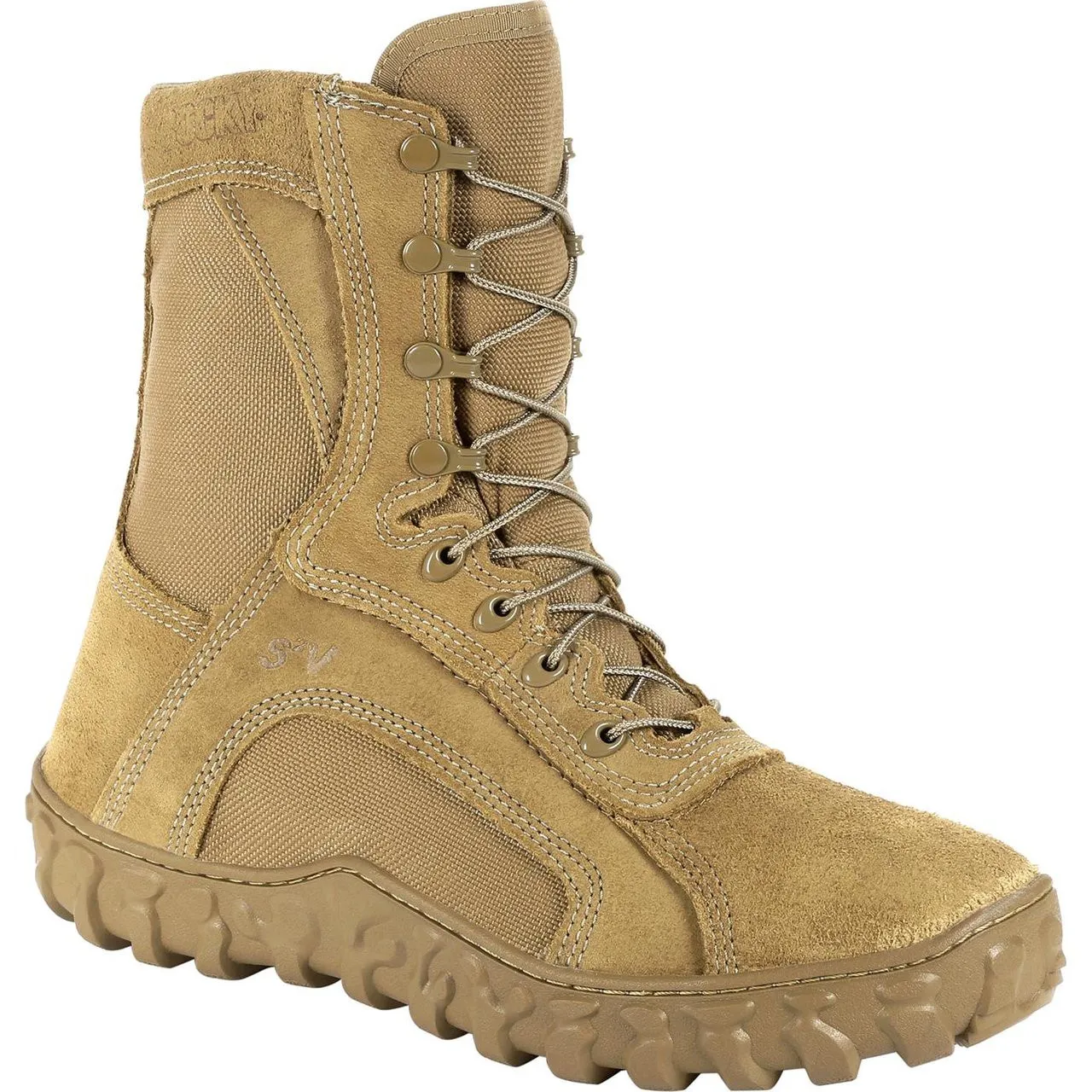 Stivale militare Rocky s2v impermeabile 400 grammi coyote marrone prodotto negli Stati Uniti