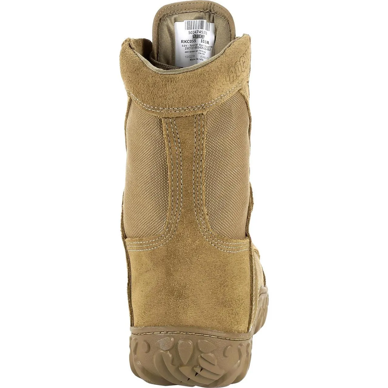 Stivale militare Rocky s2v impermeabile 400 grammi coyote marrone prodotto negli Stati Uniti