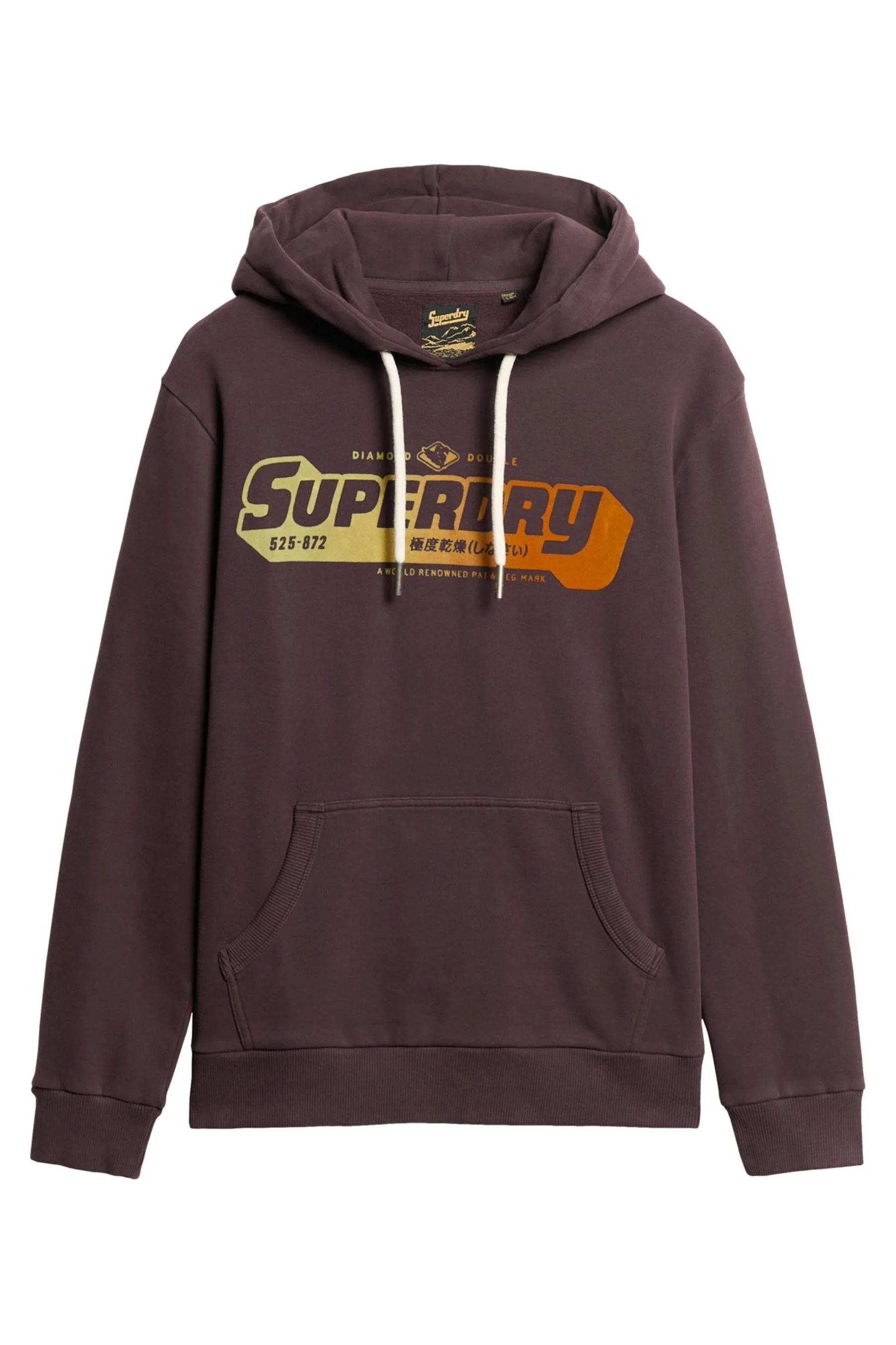 Superdry Flocked Fade Graphic Hoodie    