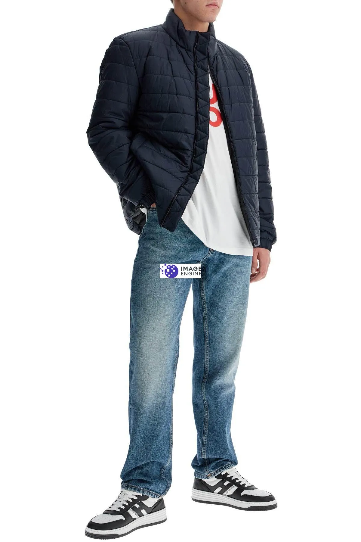 T-shirt con stampa logo