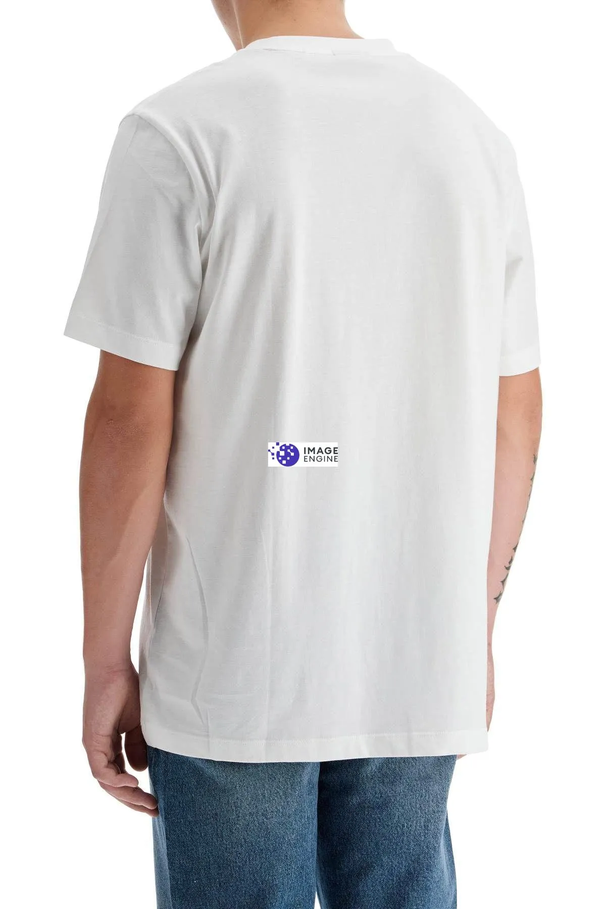 T-shirt con stampa logo