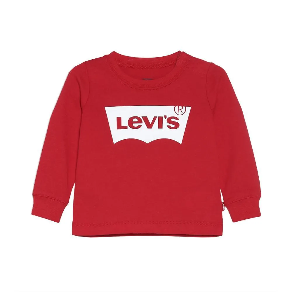  T-SHIRT LEVI'S. ROSSO/BIANCO 