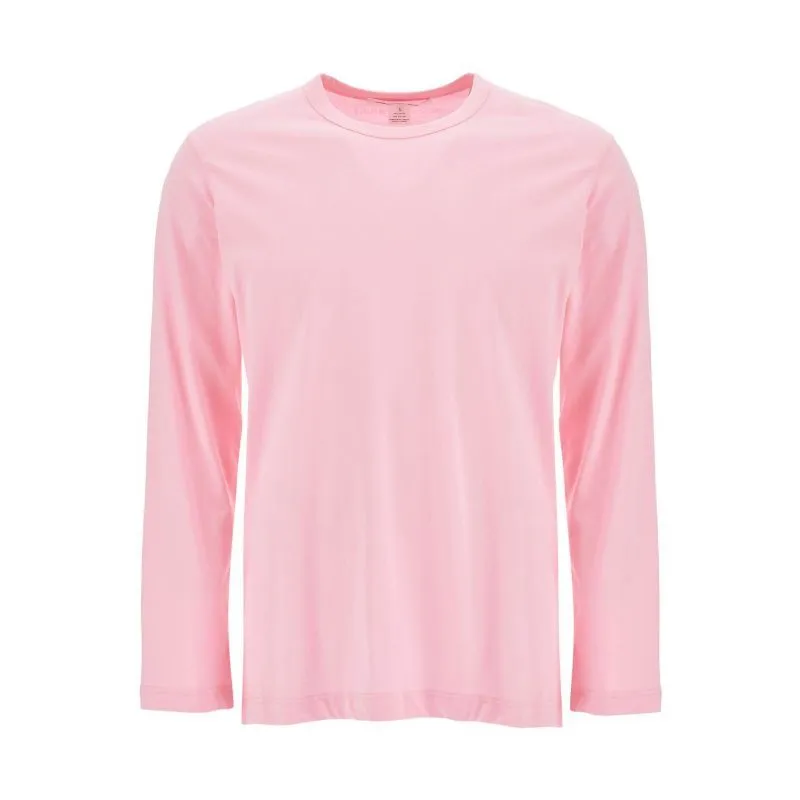 T-shirt manica lunga in cotone